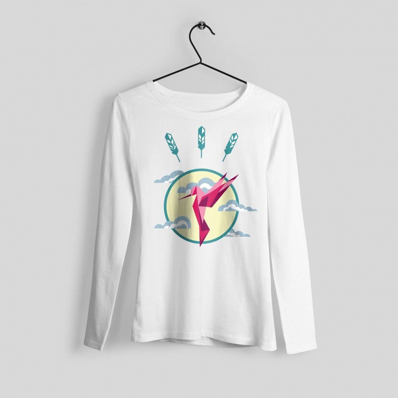 Studio Design Hummingbird printed sweater 
